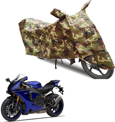 SS FOR YOUR SMART NEEDS Waterproof Two Wheeler Cover for Yamaha(YZF R1, Green)