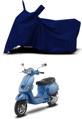 VESMEI Two Wheeler Cover for Vespa(SXL 150 BS6 BS6, Blue)