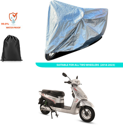 PAGORA Waterproof Two Wheeler Cover for Hero(Silver)
