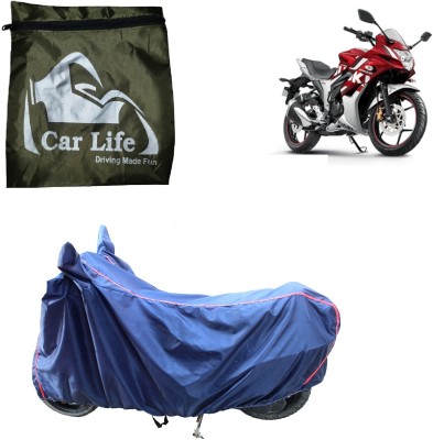 Car Life Two Wheeler Cover for Suzuki(Gixxer SF, Blue)