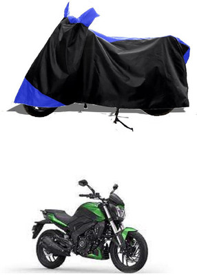 GROFATIK Two Wheeler Cover for Bajaj(Dominar, Blue)