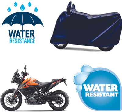 DeepShakshi AUTOMOTIVE Waterproof Two Wheeler Cover for KTM(390 Adventure, Blue)