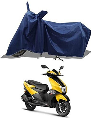 Mdstar Waterproof Two Wheeler Cover for TVS(NTORQ, Blue)