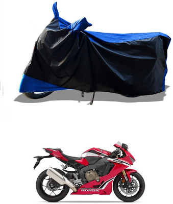 DeepShakshi AUTOMOTIVE Two Wheeler Cover for Honda(CBR1000RR Fireblade, Blue)
