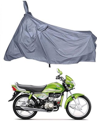 Genipap Two Wheeler Cover for Hero(HF Deluxe Eco, Silver)