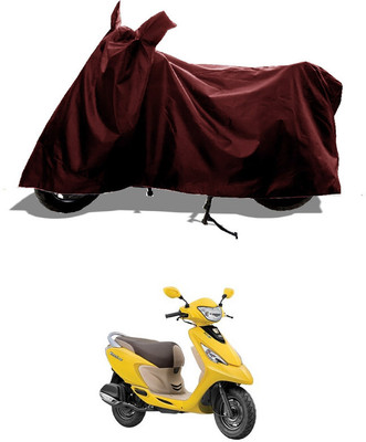 GROFATIK Two Wheeler Cover for TVS(Zest, Maroon)
