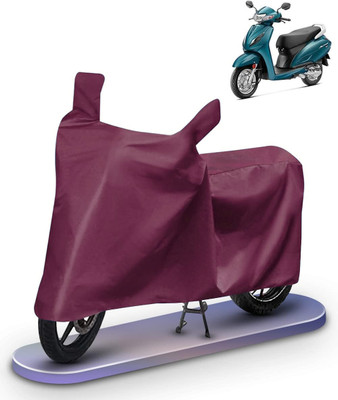Mdstar Waterproof Two Wheeler Cover for Honda(Activa 5G, Maroon)