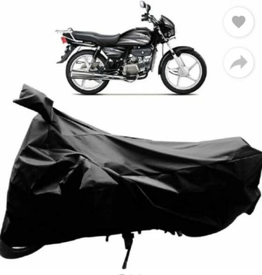 Mdstar Waterproof Two Wheeler Cover for Universal For Bike(Black)