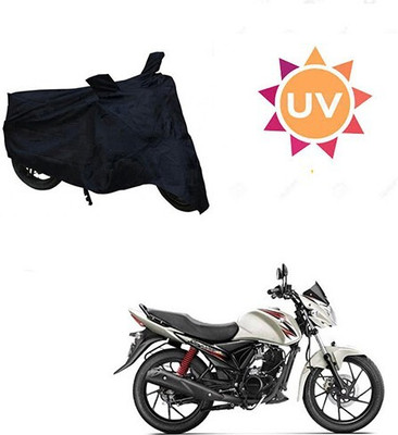 Mdstar Waterproof Two Wheeler Cover for Suzuki(Sling Shot Plus, Black)