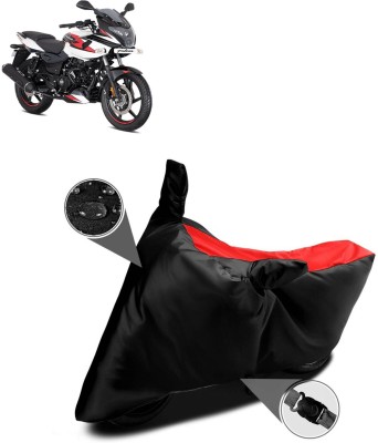 PAGORA Waterproof Two Wheeler Cover for Bajaj(Pulsar 220F, Red)