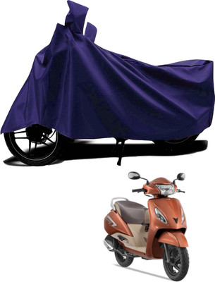 KEDIT Waterproof Two Wheeler Cover for TVS(Jupiter, Blue)