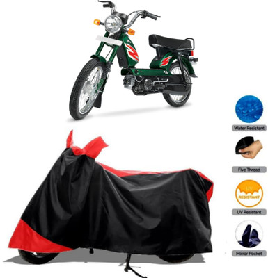WMIZEXA Waterproof Two Wheeler Cover for TVS(XL 100, Red)