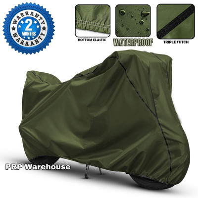 PRPaccessories Waterproof Two Wheeler Cover for Yamaha(MT 15 New BS6, Green)