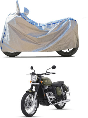 CODOKI Waterproof Two Wheeler Cover for JAWA(Forty Two, Silver)