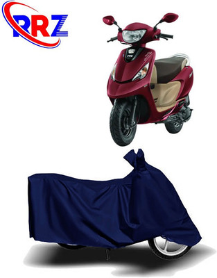 RRZ Two Wheeler Cover for TVS(Zest, Blue)