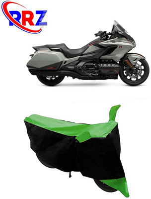 RRZ Waterproof Two Wheeler Cover for Honda(Gold Wing, Black, Green)