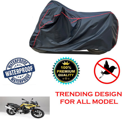 THE REAL ARV Waterproof Two Wheeler Cover for BMW(F 750 GS, Black)