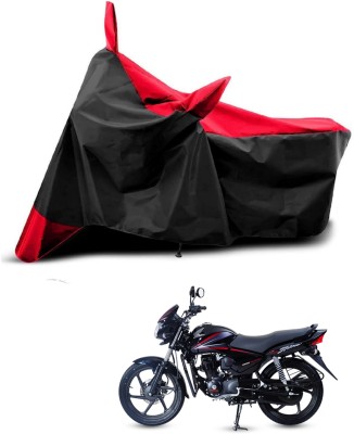 DeepShakshi AUTOMOTIVE Two Wheeler Cover for Honda(CB Shine, Red, Black)