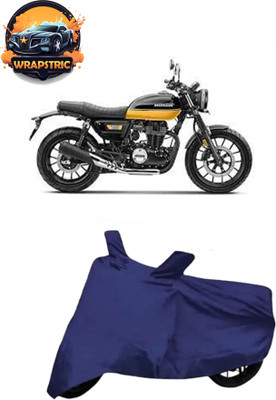 WRAPSTRIC Waterproof Two Wheeler Cover for Honda(CB350RS, Blue)
