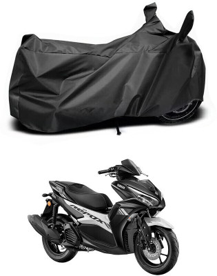 DeepShakshi AUTOMOTIVE Two Wheeler Cover for Yamaha(Aerox 155 Maxi, Black)