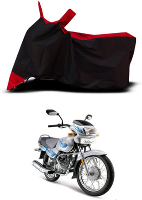 VESMEI Two Wheeler Cover for TVS(Victor Edge, Red)