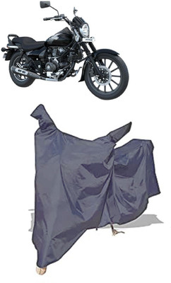 Amexride Two Wheeler Cover for Bajaj(Avenger 180 Street, Grey)
