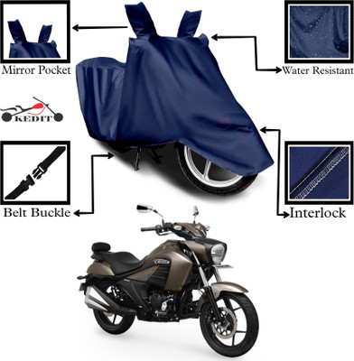 KEDIT Two Wheeler Cover for Universal For Bike(Intruder, Blue)