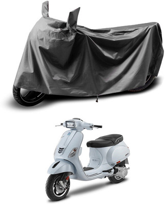 Gali Bazar Waterproof Two Wheeler Cover for Vespa(Vespa VXL 150, Grey)