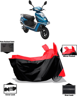 Amexride Two Wheeler Cover for Tunwal(Sport 63 48V, Red)