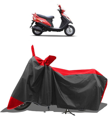KEDIT Two Wheeler Cover for Mahindra(Flyte, Red)