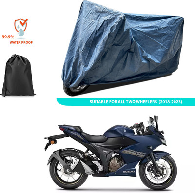 CODOKI Waterproof Two Wheeler Cover for Suzuki(Gixxer SF, Blue)