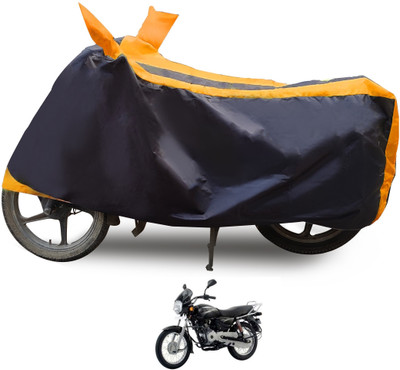 Euro Care Waterproof Two Wheeler Cover for Bajaj(Boxer, Orange)