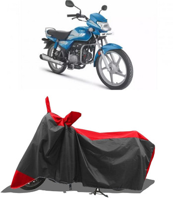 GROFATIK Two Wheeler Cover for Hero(HF Dawn BS6, Red)