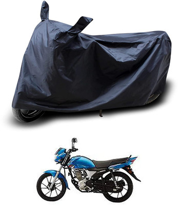AASHTIK MART Two Wheeler Cover for Yamaha(Saluto RX, Black)