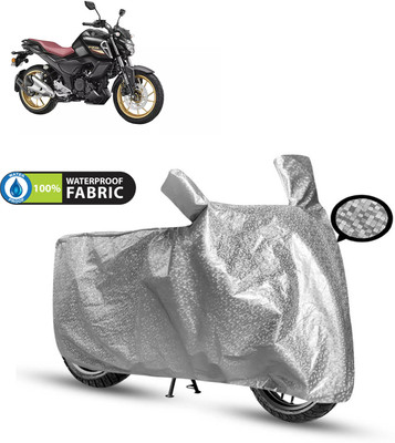 CODOKI Waterproof Two Wheeler Cover for Yamaha(FZ S FI New, Silver)