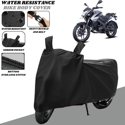 SRP PRODUCT Waterproof Two Wheeler Cover for Bajaj(Pulsar NS 160, Black)