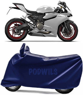 PODWILS Two Wheeler Cover for Ducati(899 Panigale, Blue)