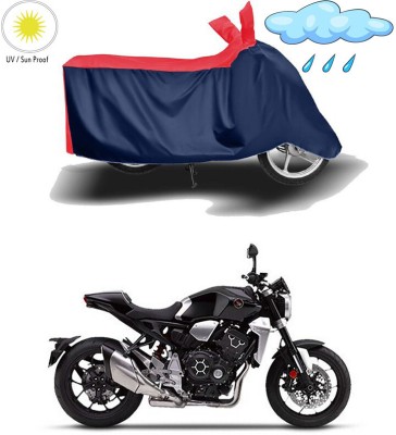 Ascension Two Wheeler Cover for Honda(CB1000R Plus, Red, Blue)