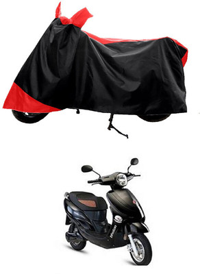 GROFATIK Two Wheeler Cover for Hero(Electric Photon, Red)