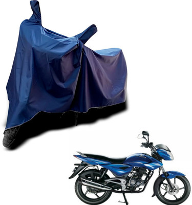 KEDIT Two Wheeler Cover for Bajaj(XCD 125cc, Blue)