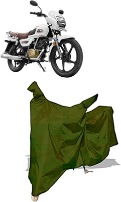 Amexride Two Wheeler Cover for TVS(Radeon, Maroon)