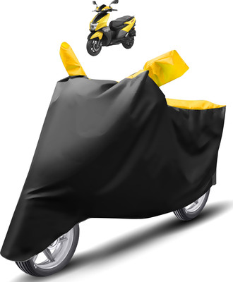 Caronix Two Wheeler Cover for TVS(Ntorq 125, Yellow)