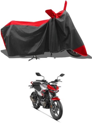 RAQTRO Two Wheeler Cover for Hero(Red, Black)