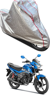 AutoGalaxy Waterproof Two Wheeler Cover for Honda(Livo BS6, Silver)