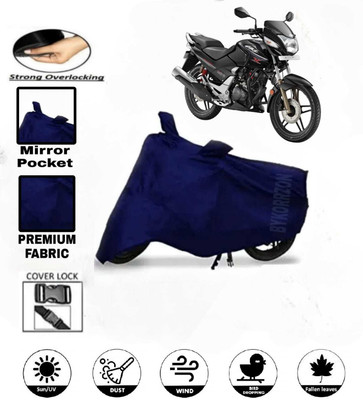 AutoGalaxy Waterproof Two Wheeler Cover for Honda(CBZ, Blue)