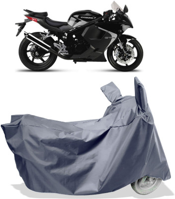 Amexride Two Wheeler Cover for Hyosung(GT250R, Grey)