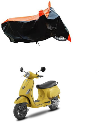VESMEI Two Wheeler Cover for Bajaj(Urbanite Chetak, Orange)