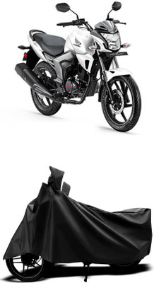 MMSSTAR Waterproof Two Wheeler Cover for Honda(Trigger, Black)