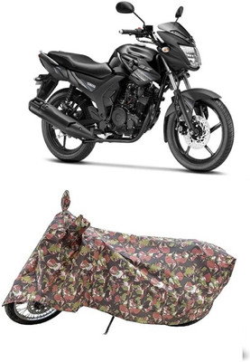 Coxtor Waterproof Two Wheeler Cover for Yamaha(SZ RR V2.0, Multicolor)