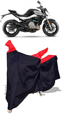 Amexride Two Wheeler Cover for CFMoto(650 NK BS6, Black)